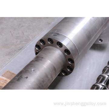 JS-ALLOY extruding single screw barrel of high speed for PE film feed screw barrel